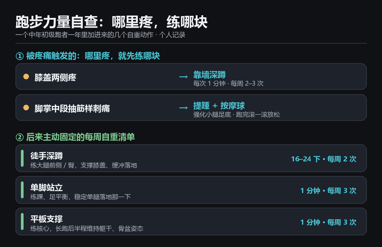 image from 哪里疼练哪块力量：我给跑步配的几个自重动作
