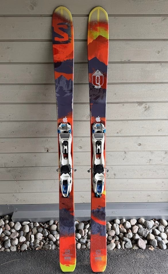 还在用的第一块板 Salomon Q-98（172cm）